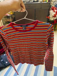 Striped Forever 21 Top