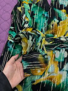 Floral Print Maxi Dress