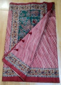 Office Wear Lehariya Saree With Blouse