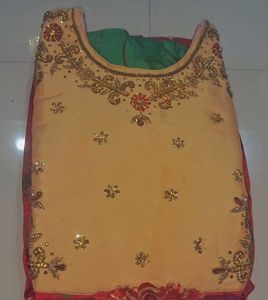 Girls Ethnic Red dress