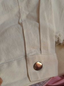 Studded Fringe Denim Jacket