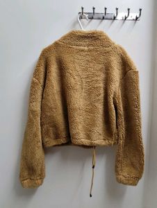 Cozy Mustard Fleece Jacket