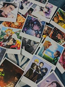 Demon slayer Polaroid Cards
