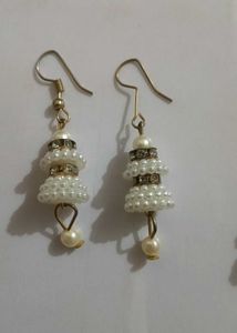 Elegant Pearl Drop Earrings