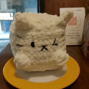 HANDMADE CROTCHET CAT PLUSHIE