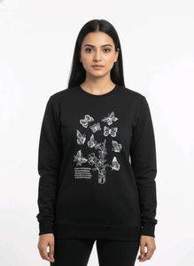 Butterfly Graphic Sweatshirt