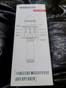 Bluetooth Karoke Mic With Speaker