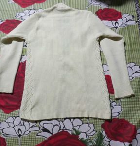 Classic Cream Cardigan used