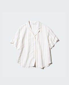 UNIQLO White Striped Shirt