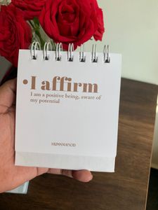 To Do List Book And Affirmations Flip-up Cards