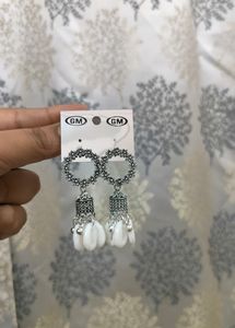 Oxidised Jhumka Combo