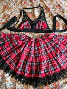 Ravishing New  Bikini & Micro skirt Set