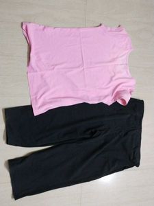 T-shirt and Capri Set