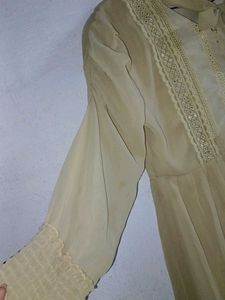 Elegant Sheer Maxi Dress