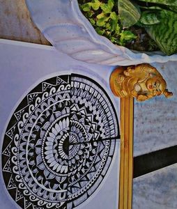 🎨3D Handmade Mandala Art🎨