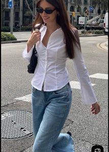 H&M button down Y2K shirt