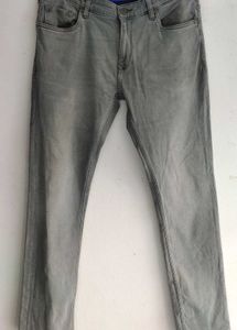 Louis Philippe Premium Men’s Jeans - Grey