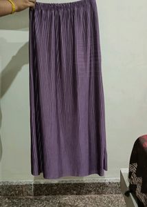 Women Satin Maxi Skirt