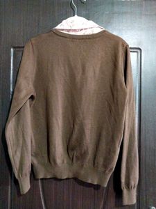 Layered Collar Cardigan