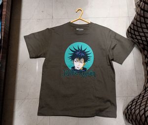 jujutsu kaisen backprint oversized t-shirt