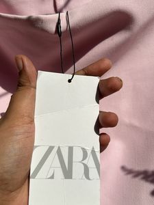 Zara Baby Pink Skort Mid Rise