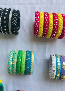 Multicolored Woollen Bangals