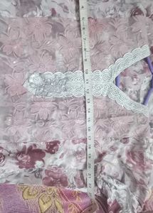 Elegant Floral Print Kurta Set