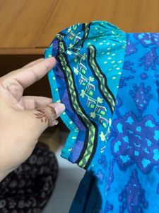Boho Turquoise Chic kurta Dress
