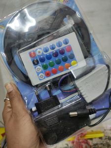 LED Strip Light Colour Changing With Remote Cable