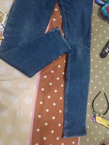 Long Jeans With Full Stretchable