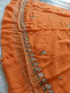 Unstiched Lahenga Choli Fabric With Dupatta