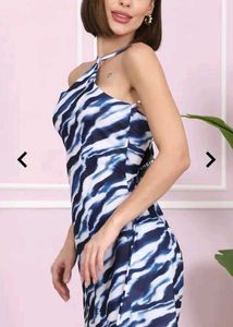 Shein Blue &amp; White Skirt