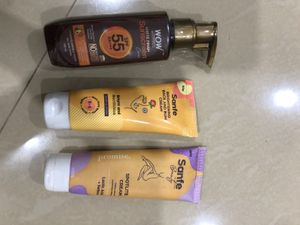 pack of 3 skin care products