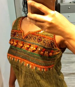 Beautiful Green Kurti