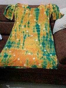 Orange 🍊 Kurta Only