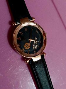 Elegant Butterfly Accent Watch