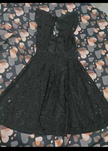 Elegant Black Lace Dress