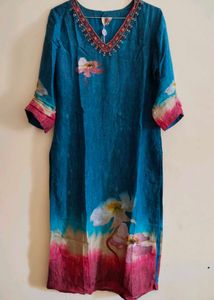 Floral Print Kurta Set