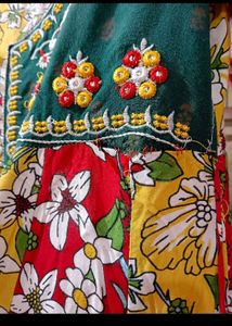 Colourful Kurti Anarkali Style