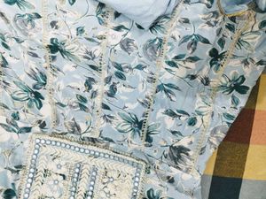 New Cotton Suit For Party Wear