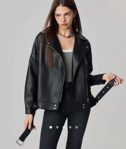 Black leather Jacket