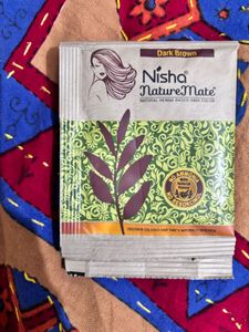 Nisha NatureMate Dark Brown With 2 Pack Free