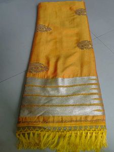Elegant Yellow Saree