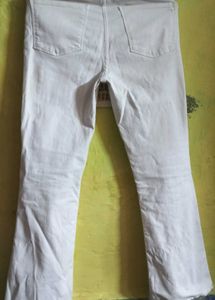 White Flared Jeans