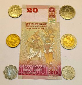 Srilankan Coin And Currency Set