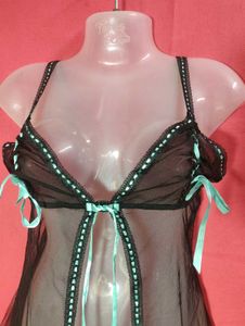 Black Sheer Nightgown