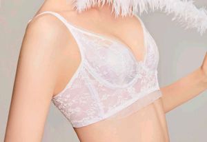 Newme White Lace bra