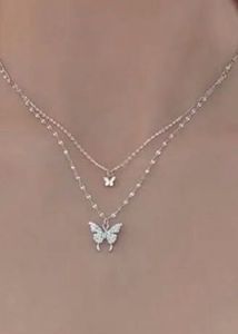 Butterfly Layered Necklace