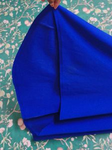 Royal Blue Asymmetrical Dress