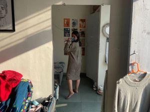 Elegant Knit Midi Dress